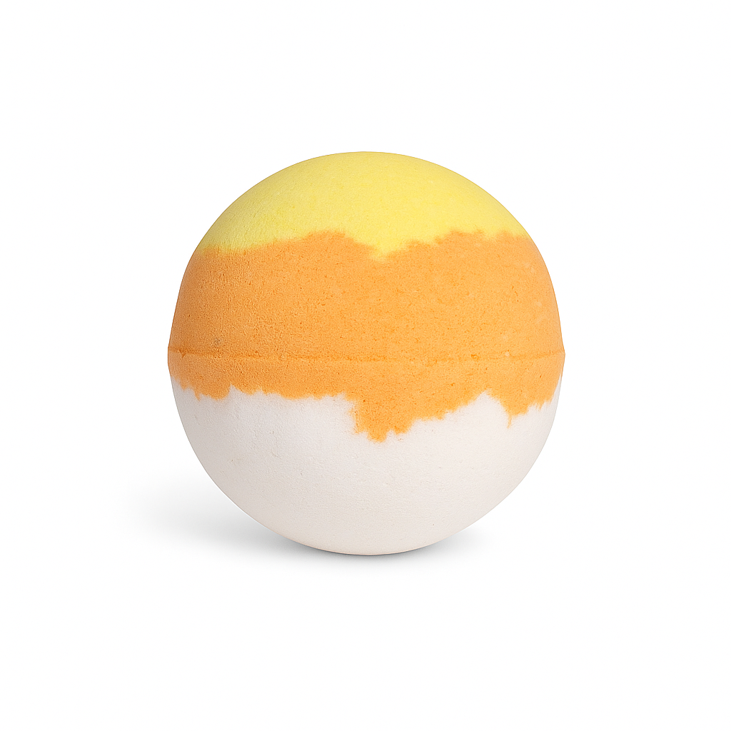 Candy Corn Bath Bombs