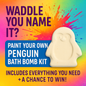 Paint Your Own Penguin Kit(FREE with $25 Purchase) (Limited Edition – Includes Entry to Win a Prize!)
