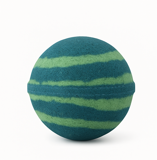 “Blazin’ Blueberry”  Marijuanna Scented High-Drating Bath Bomb