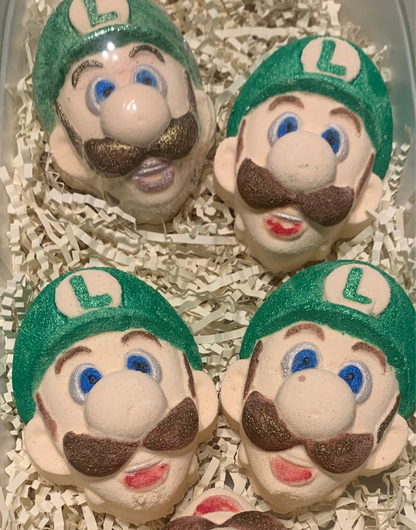 Mario Bros. Character Bath Bombs