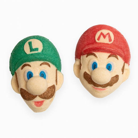 Mario Bros. Character Bath Bombs