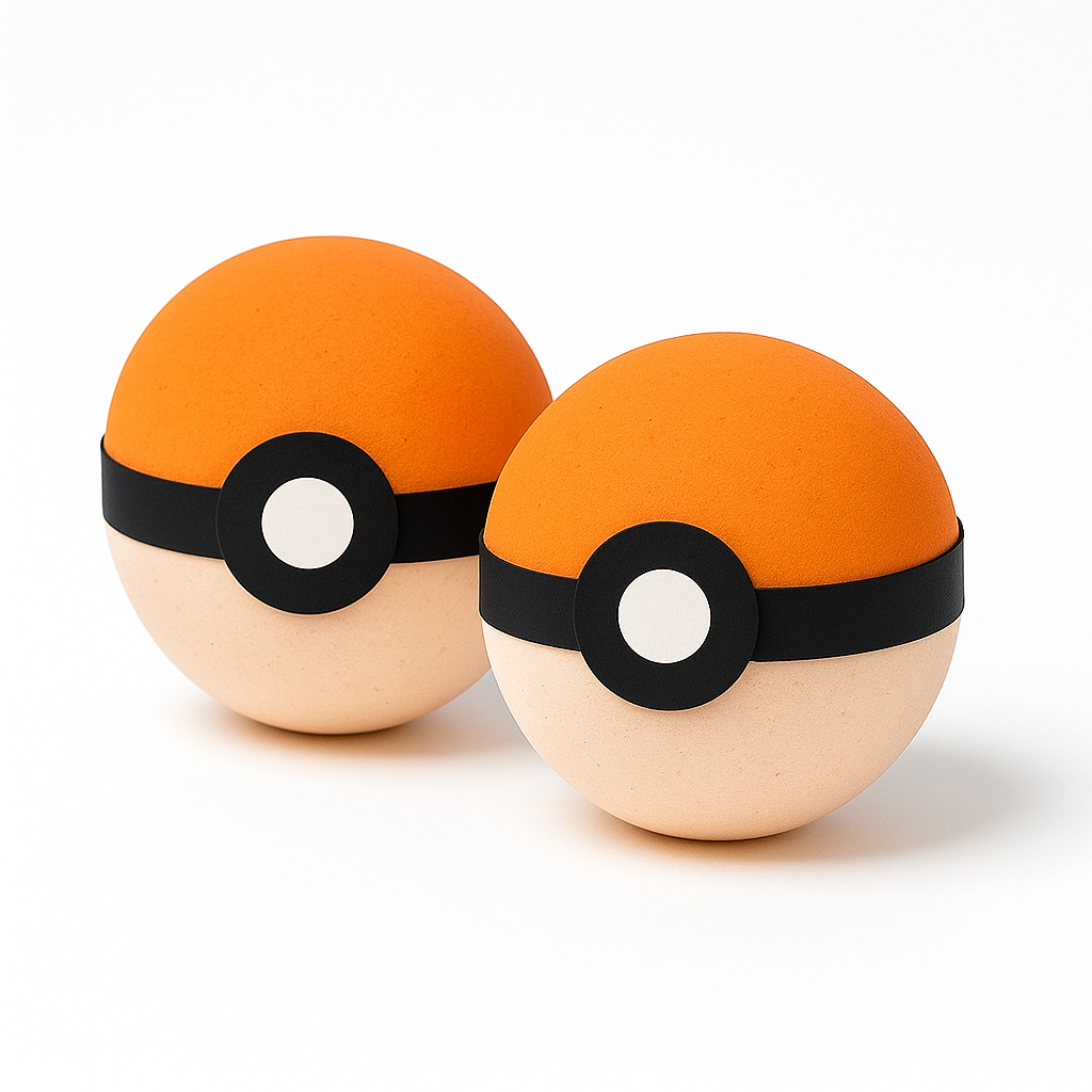 Pokéball Collection 6-Piece Bath Bomb Gift Set — Core Colors with Surprise Toys Inside!