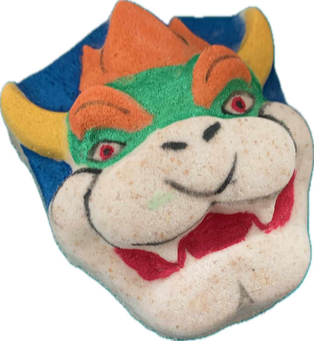 Bowser Character Bath Bomb with Surprise Toy Inside