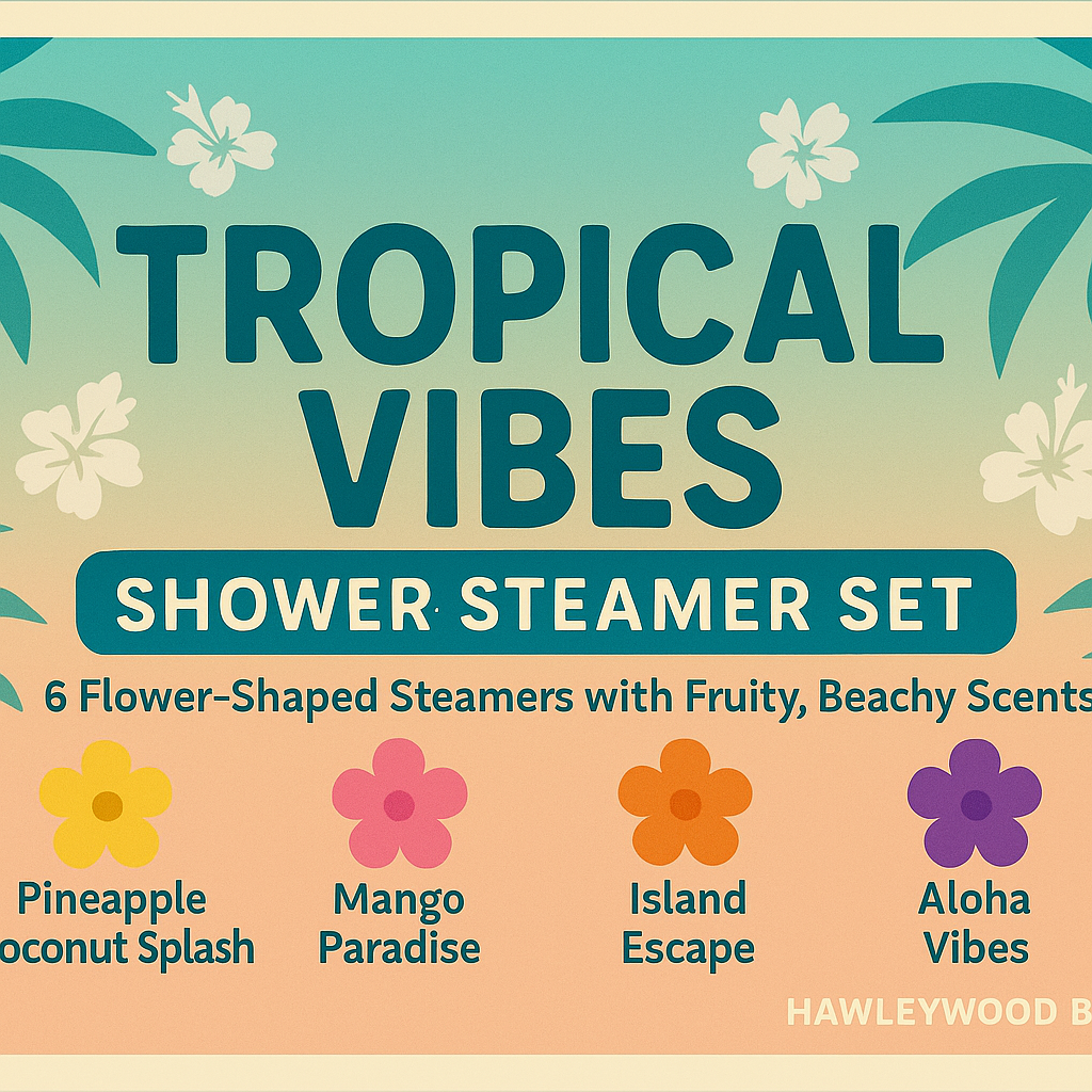 Tropical Vibes Shower Steamer Set