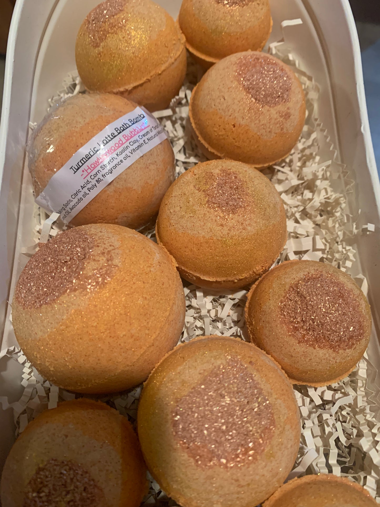 Turmeric Latte Bath Bomb