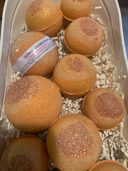 Turmeric Latte Bath Bomb